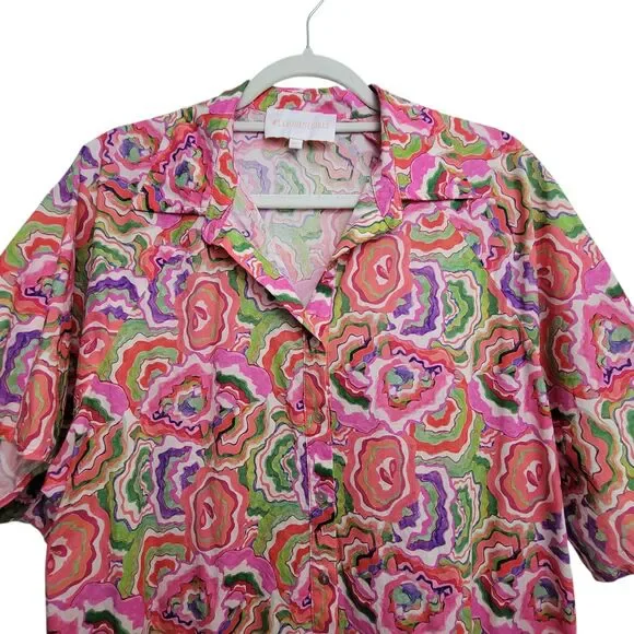 La Boheme Girls Moxie Mini Dress Agate Candy Apple Size M/L - Picture 3 of 11